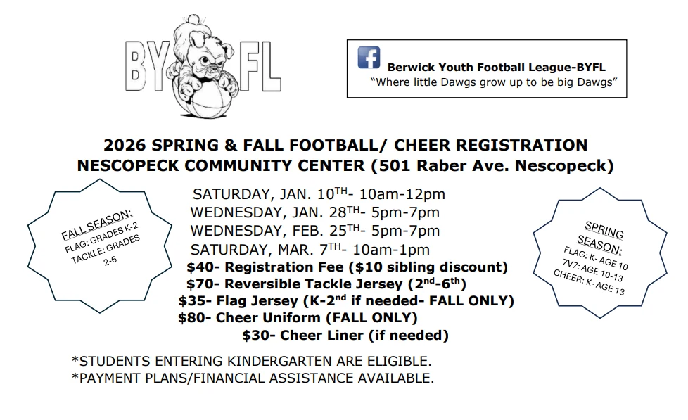 2026 Registration Flyer